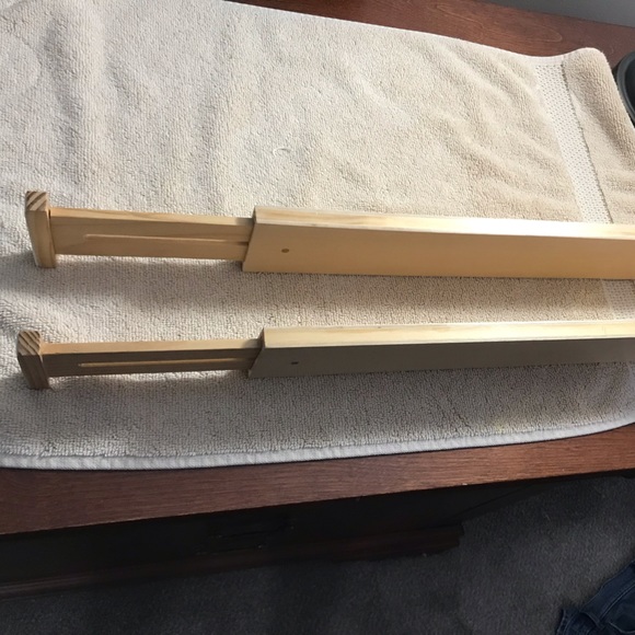 Solid Wood Drawer Separators (Set of 2) - Picture 1 of 2